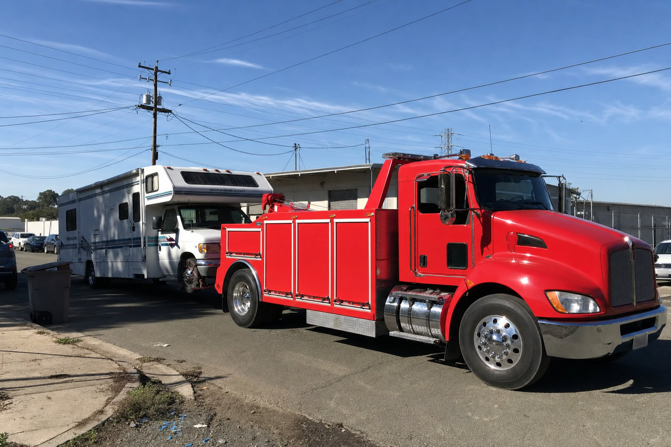 Medium duty towing
